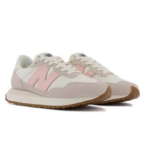 New Balance Women's 237 Running Sea Salt/Pink Haze WS237GA SIZE:8.5 women’s